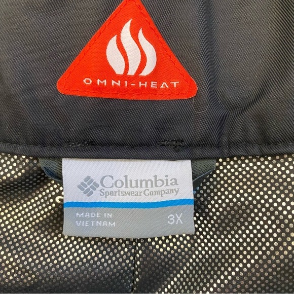 NWOT Columbia Ridge 2 Run II Waterproof OmniHeat Snow‎ Pants Size 3X - Picture 7 of 7